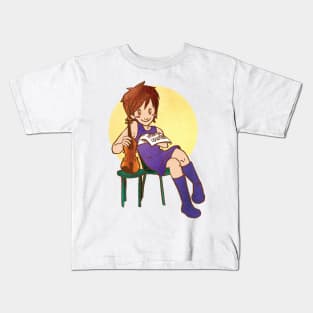 Little Violinist Kids T-Shirt